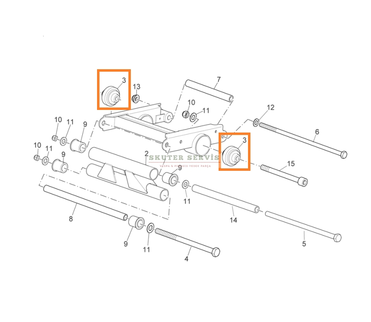 MOTOR TAKOZU ADET FİYATIDIR
