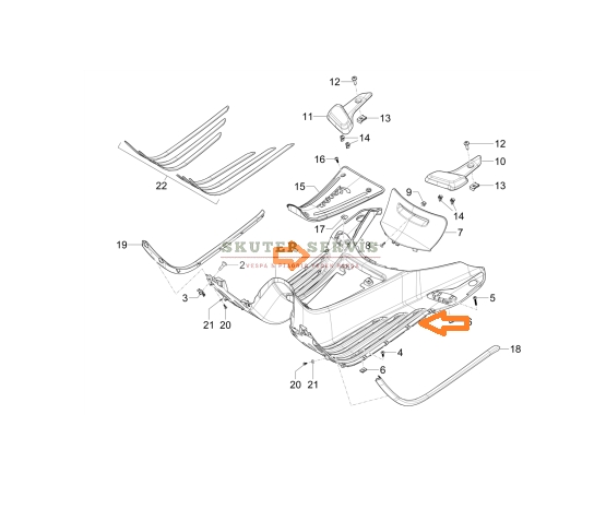 AYAK BASMA PANELİ MİNT YEŞİLİ