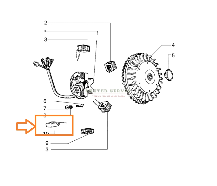 TETİKLEME ELEKTRONİK İZLEYİCİ PİCK-UP