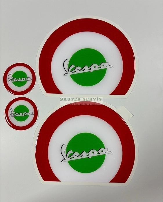 YAN KAPAK STİCKER SET