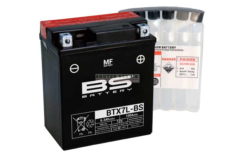 AKÜ BTX7L-BS