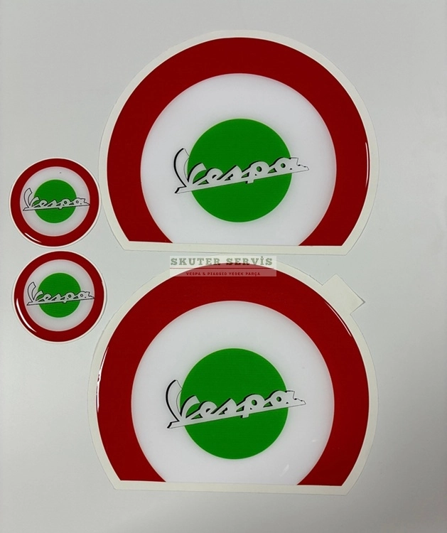 YAN KAPAK STİCKER SET