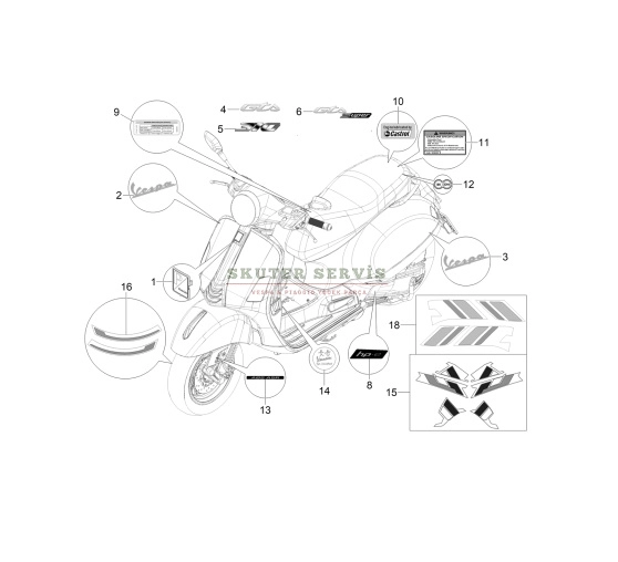 STİCKER SET SUPER TECH