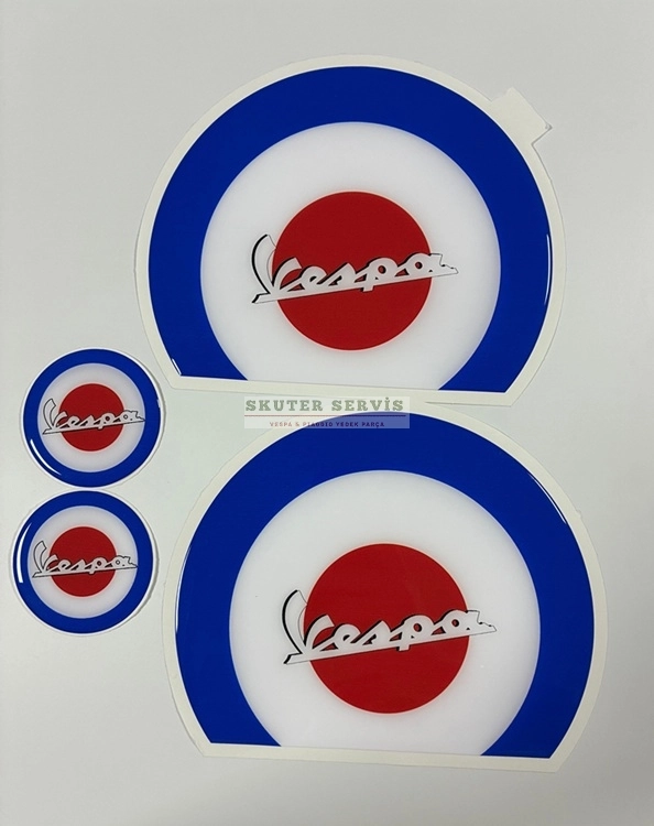YAN KAPAK STİCKER SET