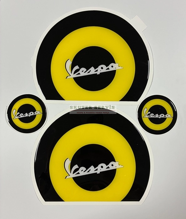 YAN KAPAK STİCKER SET