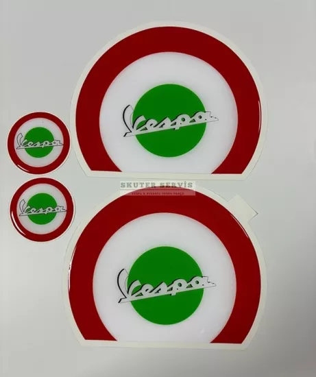 YAN KAPAK STİCKER SET