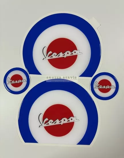 YAN KAPAK STİCKER SET