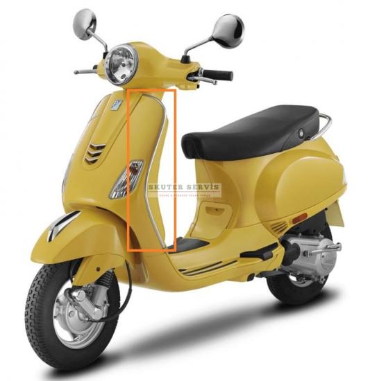 ÖN PANEL ÇITASI SOL VESPA S-LX-LXV