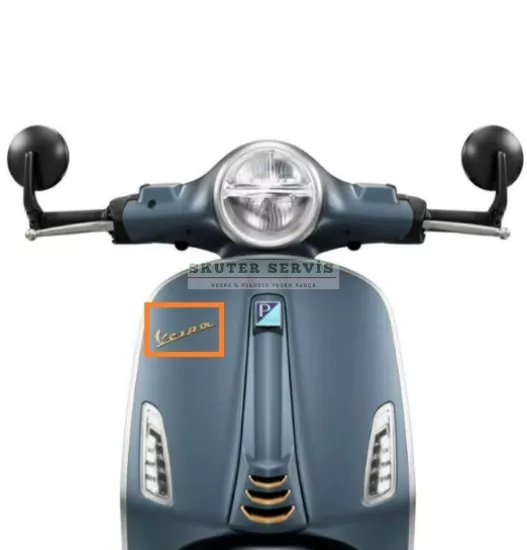 ÖN PANEL YAZI ’’VESPA’’ 